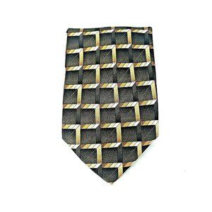 Hermoso 100% Silk Men's Ties For Dress Olive Brown Tan